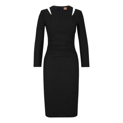 Front - Boss Womens/Ladies Dadeka Crew Neck Slim Bodycon Dress