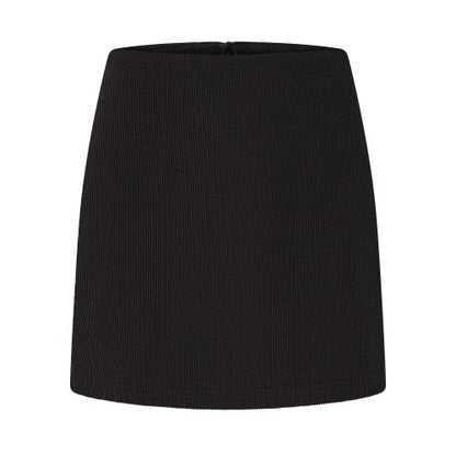 Front - Nobody´s Child Womens/Ladies Ribbed High Waist Mini Skirt