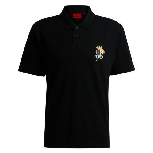 Front - Hugo Boss Mens Regular Short-Sleeved Polo Shirt