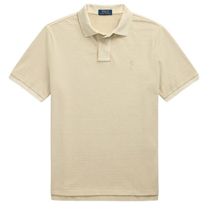 Front - Ralph Lauren Mens Embroidered Logo Collared Slim Short-Sleeved Polo Shirt