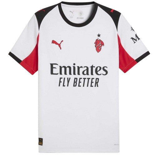 Front - Puma Mens 2025/2026 AC Milan Away Shirt