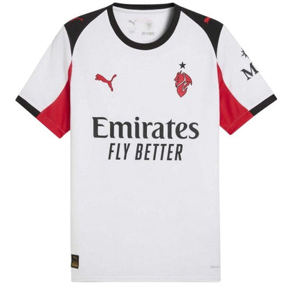 Front - Puma Mens 2025/2026 AC Milan Away Shirt