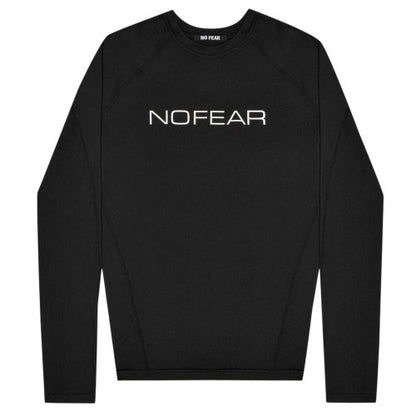 Front - No Fear Mens Logo Raglan Long-Sleeved T-Shirt