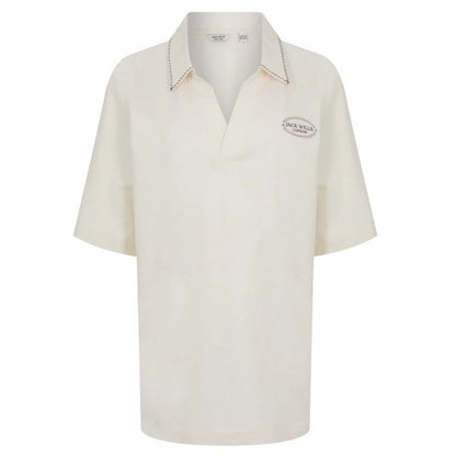 Front - Jack Wills Womens/Ladies Baggy Short-Sleeved Polo Shirt