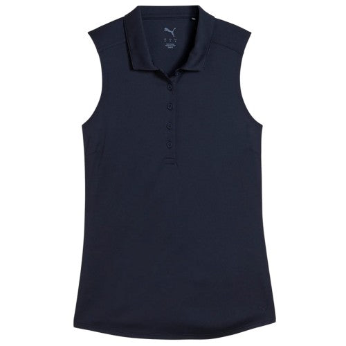 Front - Puma Womens/Ladies 2.0 Performance Sleeveless Polo Shirt