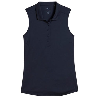 Front - Puma Womens/Ladies 2.0 Performance Sleeveless Polo Shirt