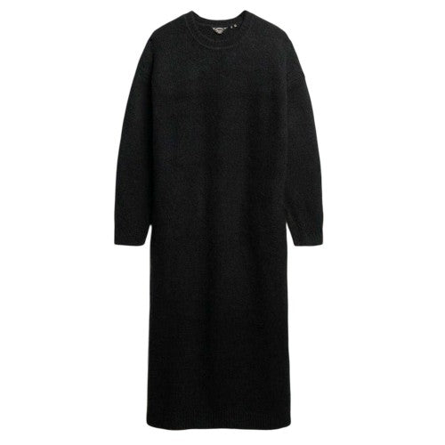 Front - Superdry Womens/Ladies Knitted Relaxed Fit Sweater Dress