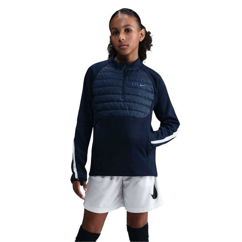 Front - Nike Childrens/Kids Winter Warrior Chelsea FC Drill Top