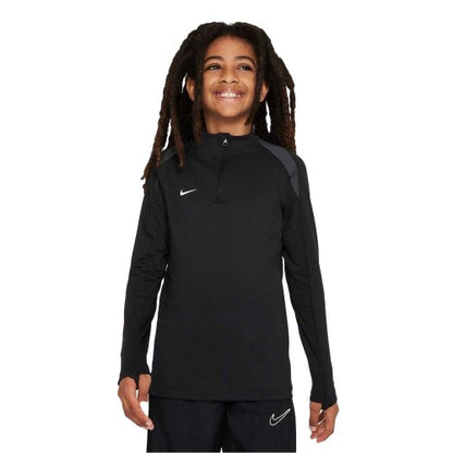 Front - Nike Childrens/Kids Strike Swoosh Quarter Zip Drill Top