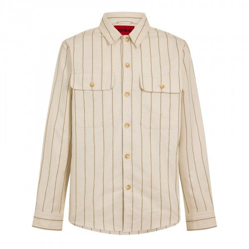 Front - Hugo Boss Mens Ernius Chest Pocket Shirt