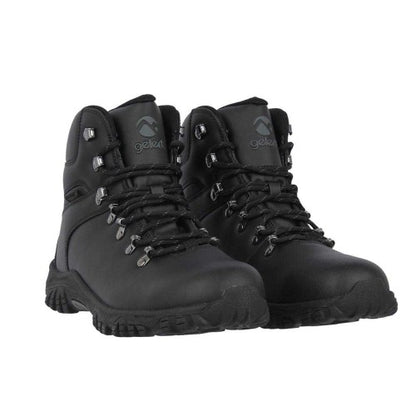 Front - Gelert Mens Leather Waterproof Walking Boots