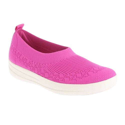 Front - Fit Flop Womens/Ladies Slip-on Ballet Flats