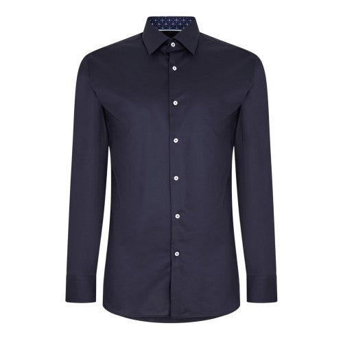Front - Boss Mens Oxford Long-Sleeved Formal Shirt
