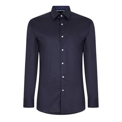 Front - Boss Mens Oxford Long-Sleeved Formal Shirt