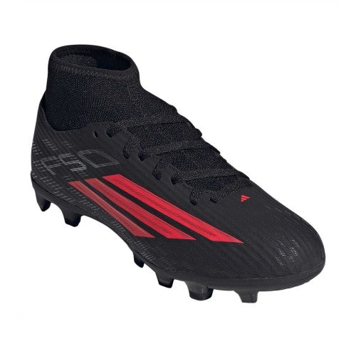 Front - Adidas Childrens/Kids F50 League Firm Ground Football Boots