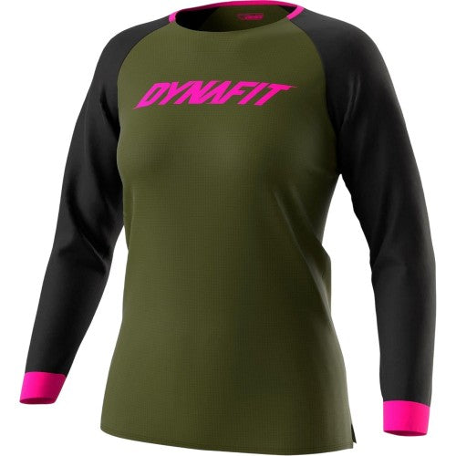 Front - Dynafit Womens/Ladies Raglan Long-Sleeved Bodysuit