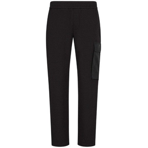 Front - Armani Exchange Mens Plain Trousers