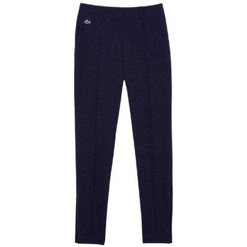 Front - Lacoste Womens/Ladies Embroidered Logo Trousers