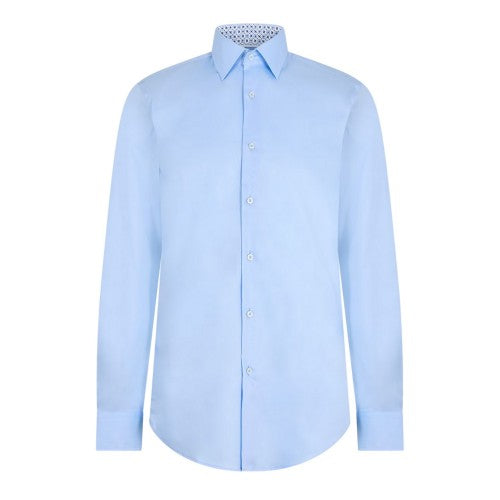 Front - Boss Mens Oxford Regular Long-Sleeved Shirt