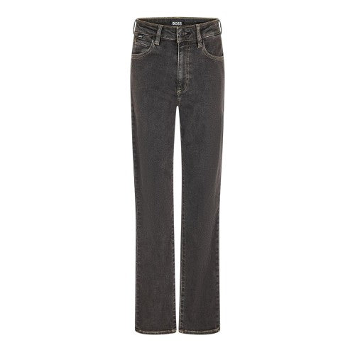Front - Boss Womens/Ladies Denim Plain Slim Jeans