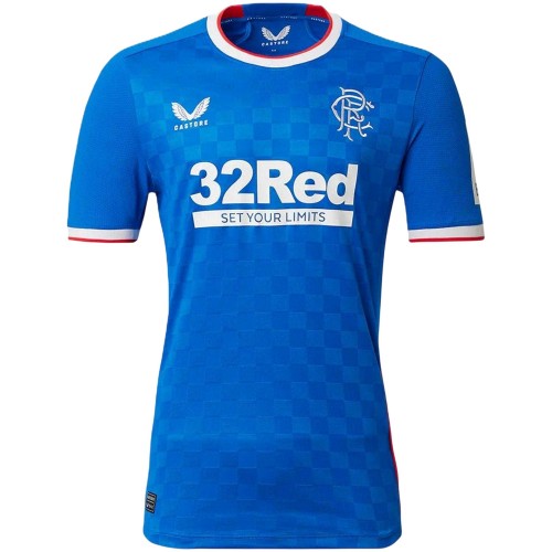 Front - Castore Womens/Ladies Pro Rangers FC Replica Football Shirt