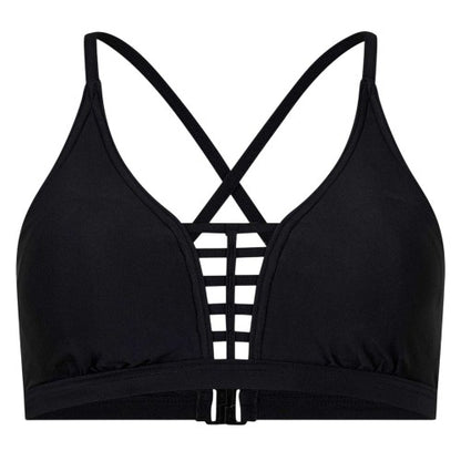 Front - Zoggs Womens/Ladies Ladder Crop Top