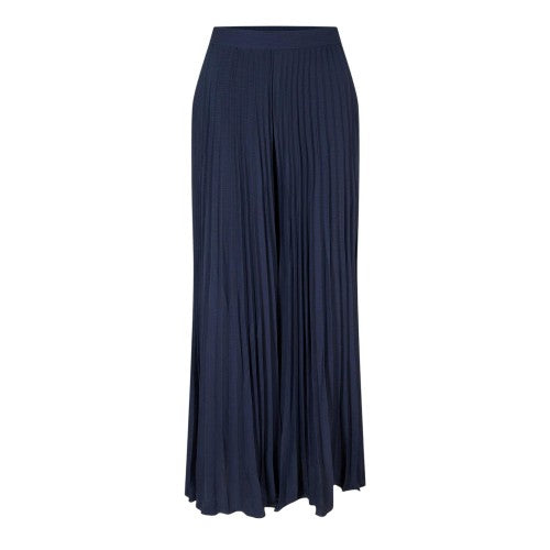 Front - Ted Baker Womens/Ladies Satin Pleated Wide Leg Trousers