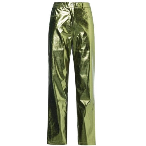 Front - AmyLynn Unisex Adult Lupe Metallic 5 Pockets Trousers