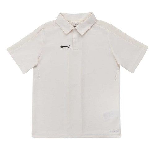 Front - Slazenger Childrens/Kids Slaz Aero Lightweight Short-Sleeved Shirt
