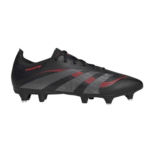 Front - Adidas Unisex Adult Predator League Soft Ground Football Boots