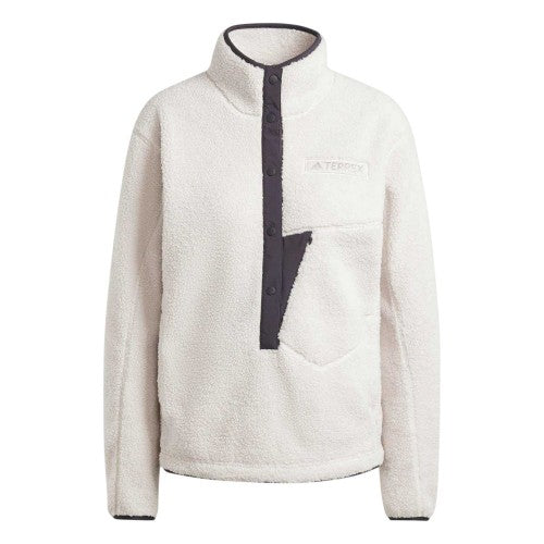 Front - Adidas Womens/Ladies Terrex Xploric High Pile Sweatshirt