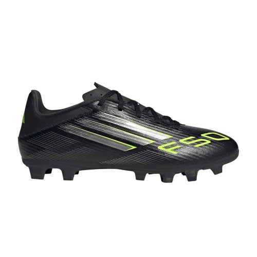 Front - Adidas Mens F50 League Firm Ground Football Boots