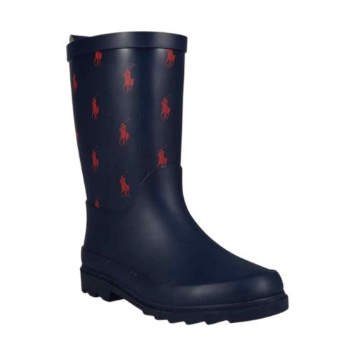 Front - Ralph Lauren Childrens/Kids Waterproof Rain Boots