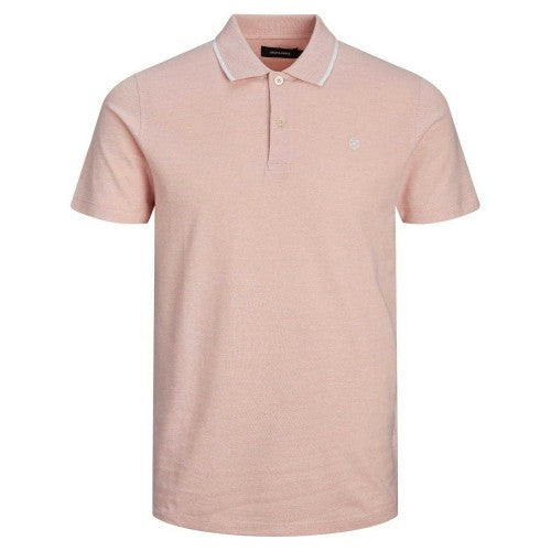 Front - Jack And Jones Mens Regular Short-Sleeved Polo Shirt