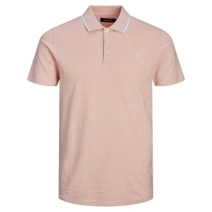 Front - Jack And Jones Mens Regular Short-Sleeved Polo Shirt