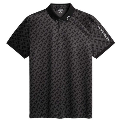 Front - J.Lindeberg Mens Ikat Collared Polo Shirt