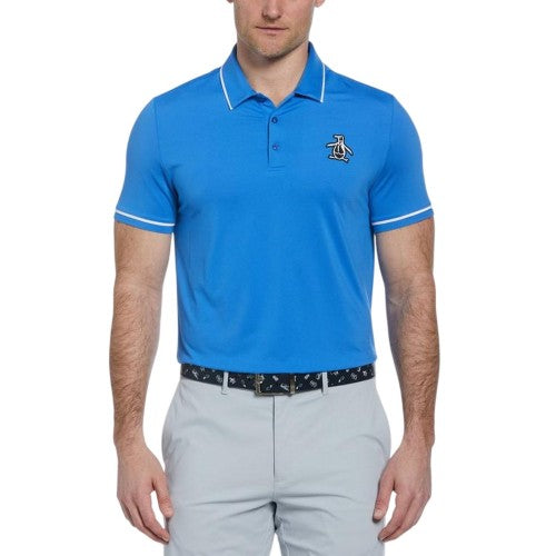 Front - Original Penguin Mens Heritage Regular Golf Polo Shirt