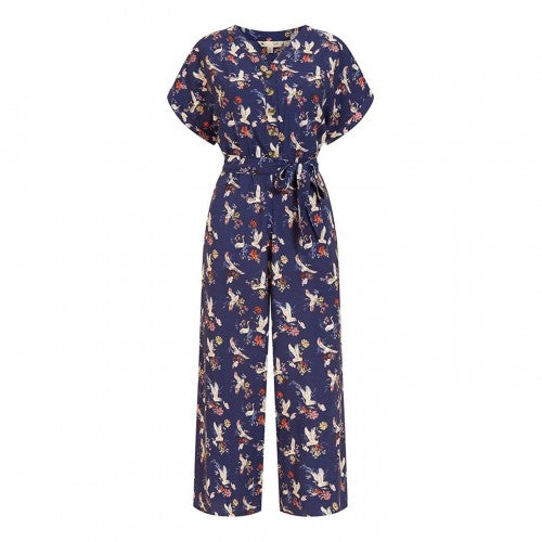 Front - Yumi Womens/Ladies Crane Jumpsuit