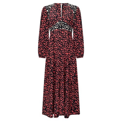 Front - French Connection Womens/Ladies Delphine Maxi Dress