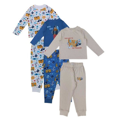 Front - Star Childrens/Kids Long-Sleeved Long Pyjama Set