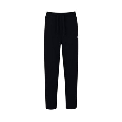 Front - Slazenger Womens/Ladies Interlock Open Hem Jogging Bottoms