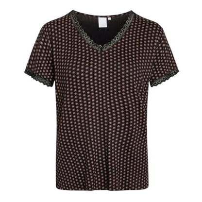 Front - CCDK Copenhagen Womens/Ladies Jacqueline Dotted T-Shirt