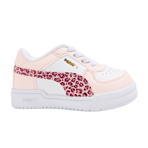 Front - Puma Childrens/Kids CA Pro Leopard Print Trainers