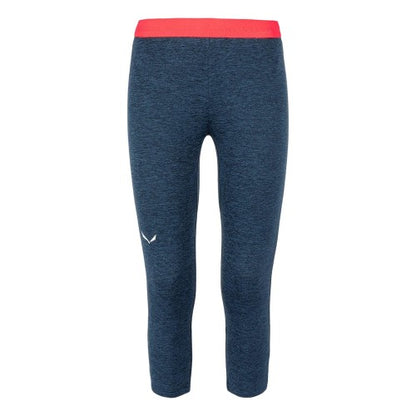 Front - Salewa Womens/Ladies Boe Logo 3/4 Tights