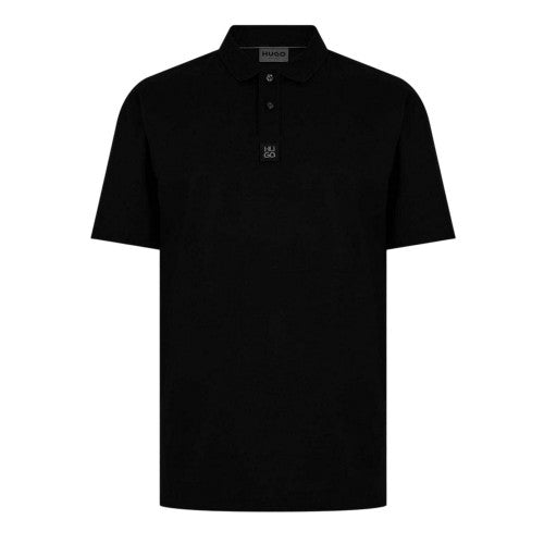 Front - Hugo Mens Deabono Logo Polo Shirt