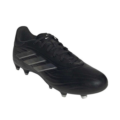 Front - Adidas Mens Copa Pure 2 League Leather Firm Ground Football Boots