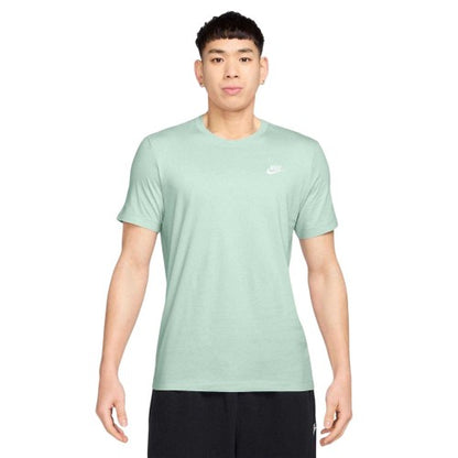 Front - Nike Mens Club Team Cotton Lightweight T-Shirt