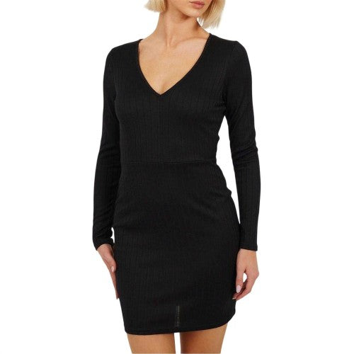 Front - Brave Soul Womens/Ladies Long-Sleeved Mini Dress