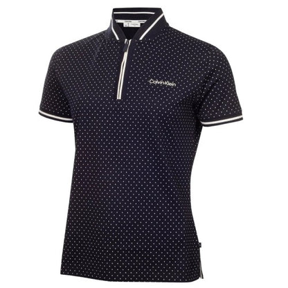 Front - Calvin Klein Womens/Ladies Camilla Micro-Dot Polo Shirt