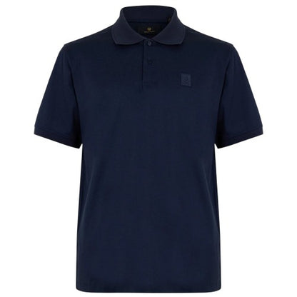 Front - Belstaff Mens Steel Short-Sleeved Polo Shirt